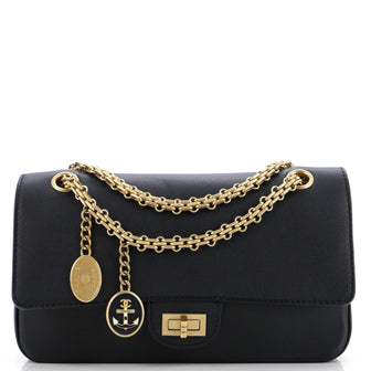 Chanel Nude Medallion Reissue 2.55 Flap Bag Calfskin 226
