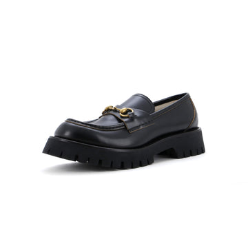 Gucci Women's Harald Horsebit Loafers Leather