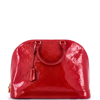 Louis Vuitton Alma Handbag Monogram Vernis GM