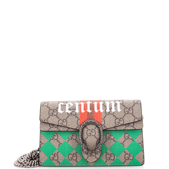 Gucci Dionysus Bag Printed GG Coated Canvas Super Mini