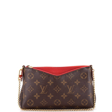 Louis Vuitton Pallas Clutch Monogram Canvas