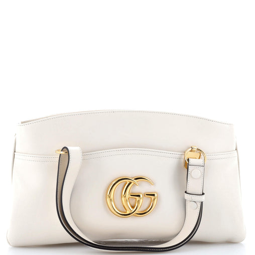 Gucci Arli Top Handle Bag Leather Large 302229