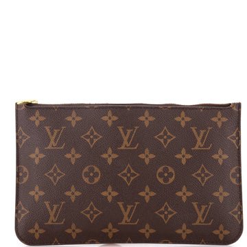 Louis Vuitton Neverfull Pochette Monogram Canvas Large