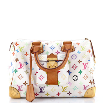 Louis Vuitton Speedy Handbag Monogram Multicolor 30