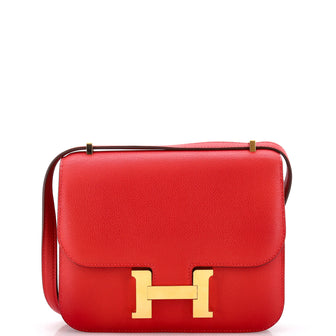 Hermes Constance Bag Evercolor 18