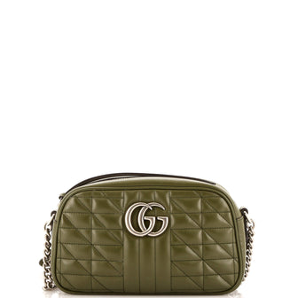 Gucci GG Marmont Shoulder Bag Mixed Matelasse Leather Small