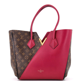 Louis Vuitton Kimono Handbag Monogram Canvas and Leather MM