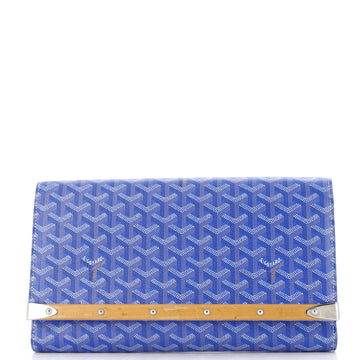 Goyard Monte Carlo Clutch Coated Canvas MM