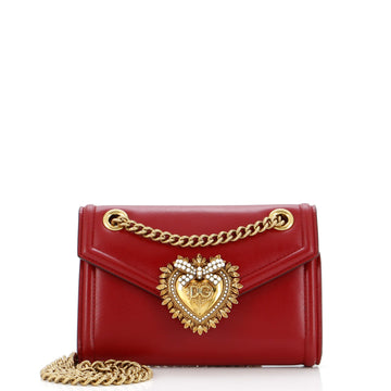 Dolce & Gabbana Devotion Crossbody Bag Leather Mini