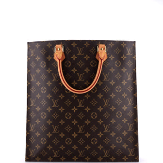 Louis Vuitton Sac Plat Bag Monogram Canvas