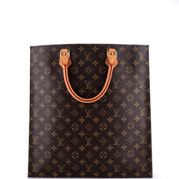 Louis Vuitton Sac Plat Bag Monogram Canvas