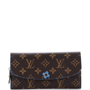 Louis Vuitton Emilie Wallet Limited Edition Blooming Flowers Monogram Canvas