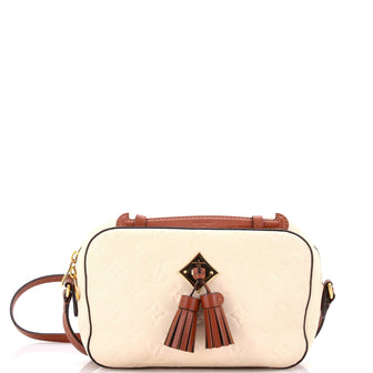 Louis Vuitton Saintonge Handbag Monogram Empreinte Leather