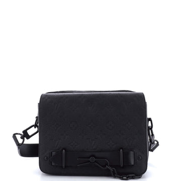 Louis Vuitton Steamer Messenger Bag Monogram Taurillon Leather