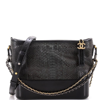 Chanel Gabrielle Hobo Python Medium