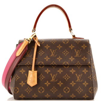 Louis Vuitton Cluny Top Handle Bag Monogram Canvas BB