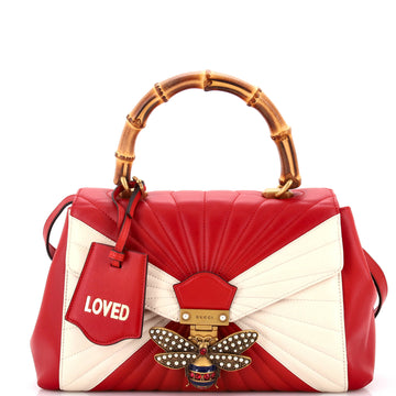 Gucci Queen Margaret Top Handle Bag Quilted Leather Medium