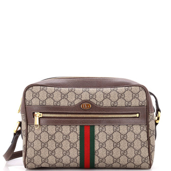 Gucci Ophidia Shoulder Bag GG Coated Canvas Small
