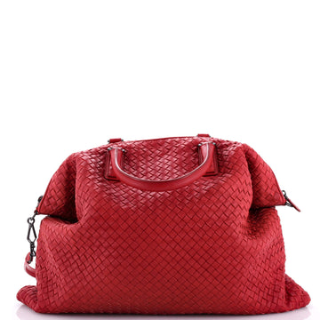 Bottega Veneta Convertible Satchel Intrecciato Nappa Large