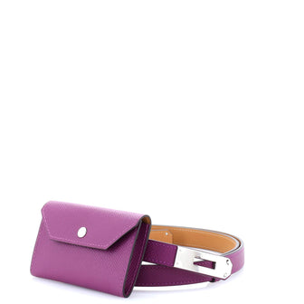 Hermes Kelly Pocket Belt Leather Thin