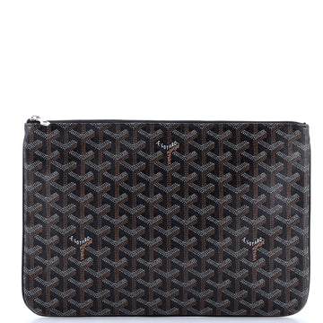 Goyard Senat Zip Pouch Coated Canvas MM