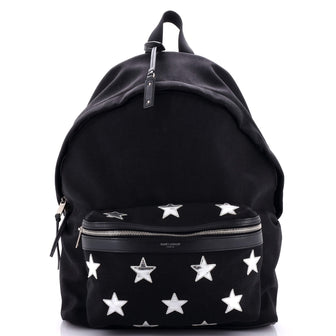 Saint Laurent City Backpack Canvas Medium