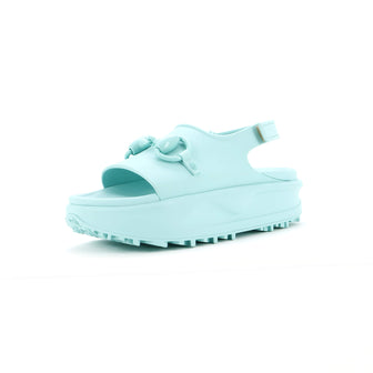 Gucci Women's Horsebit Touch Velcro Sandals Rubber