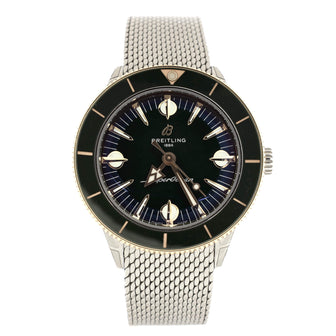 Breitling Superocean Heritage 57 Highlands Automatic Watch Stainless Steel with Rose Gold 38