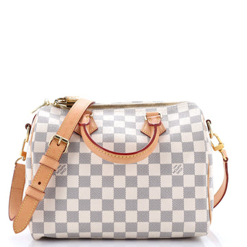 Louis Vuitton Speedy Bandouliere Bag Damier 25