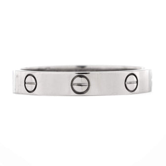 Cartier Love Wedding Band Ring 18K White Gold