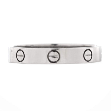Cartier Love Wedding Band Ring 18K White Gold