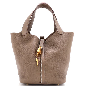 Hermes Picotin Lock Bag Clemence MM