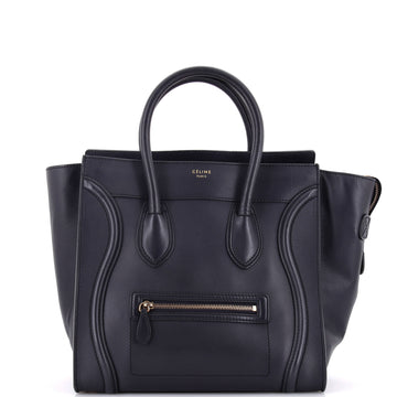 Celine Luggage Bag Smooth Leather Mini