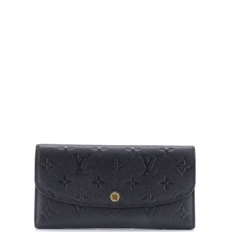 Louis Vuitton Emilie Wallet Monogram Empreinte Leather