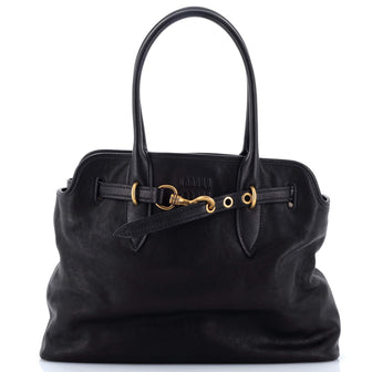 Miu Miu Aventure Tote Leather