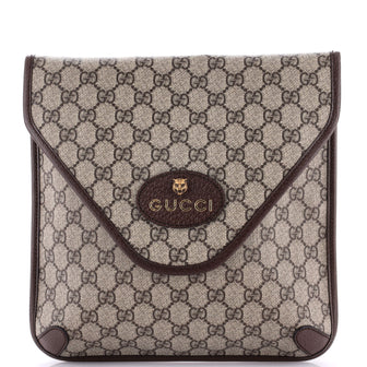 Gucci Neo Vintage Envelope Messenger GG Coated Canvas Medium