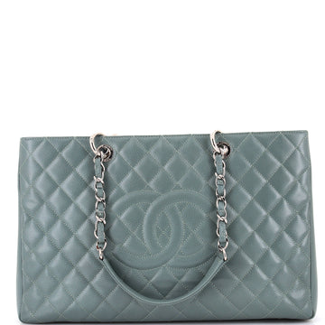 Chanel Grand Shopping Tote Quilted Caviar XL