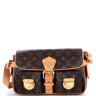 Hudson Handbag Monogram Canvas PM