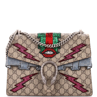 Gucci Dionysus Bag Embellished GG Coated Canvas Medium