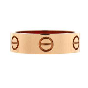 Cartier Love Band Ring 18K Rose Gold