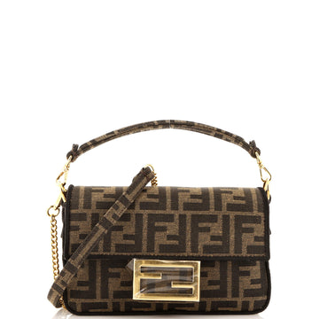 Fendi Baguette NM Bag Zucca Canvas Mini
