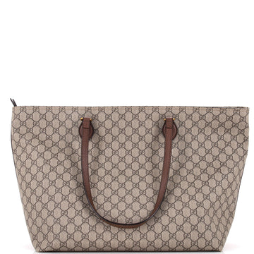 Gucci Ophidia Zip Tote GG Coated Canvas Medium