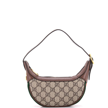 Gucci Ophidia Zip Hobo GG Coated Canvas Mini