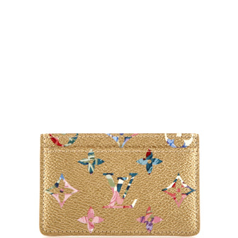 Louis Vuitton Card Holder Limited Edition Garden Monogram Canvas