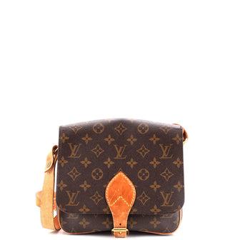 Louis Vuitton Cartouchiere Handbag Monogram Canvas MM