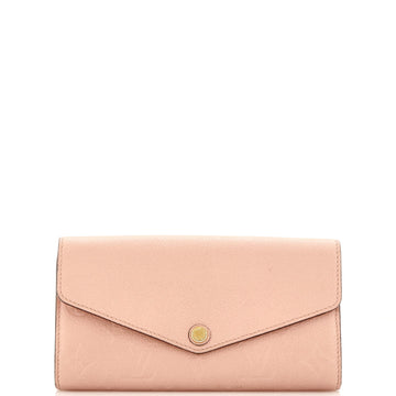Louis Vuitton Sarah Wallet NM Monogram Empreinte Leather