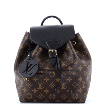 Louis Vuitton Montsouris NM Backpack Monogram Canvas with Leather PM