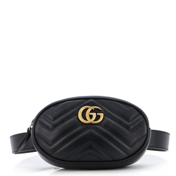 Gucci GG Marmont Belt Bag Matelasse Leather
