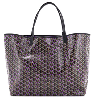 Goyard Saint Louis Tote Claire Voie Coated Canvas GM