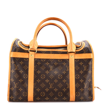 Louis Vuitton Dog Carrier Bag Monogram Canvas 40